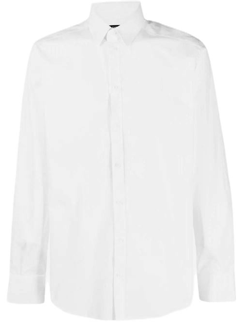 Camicia bianca a maniche lunghe da uomo DOLCE&GABBANA | G5EJ0TGG826W0800